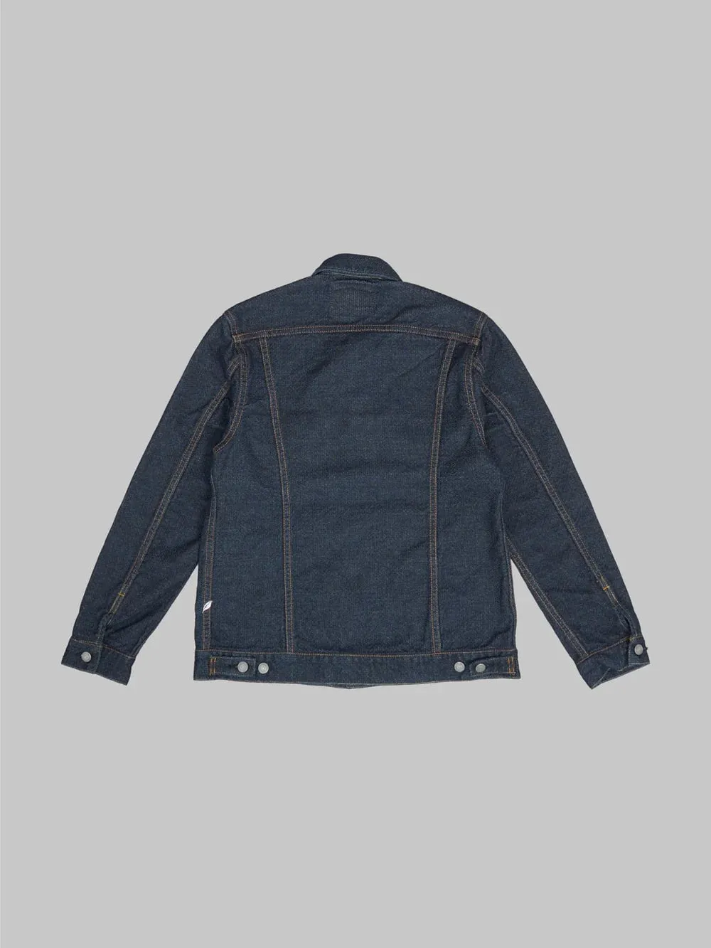 Pure Blue Japan Sashiko Type II Jacket - Indigo sold by Private & Co. product image thumbnail 2