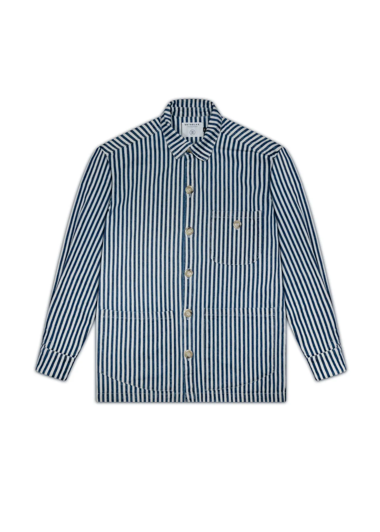 VKTRBLAK Railroad Cotton Jacket sold by Private & Co.