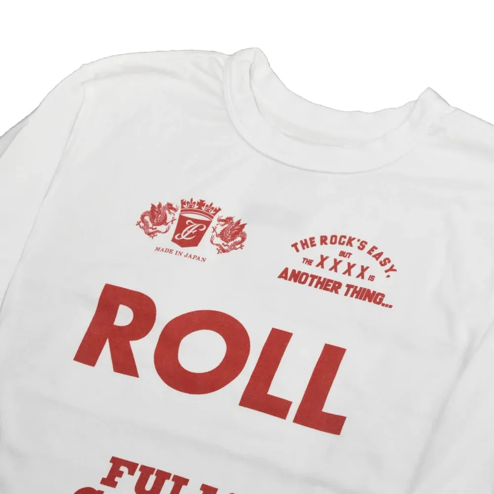 Full Count Flat Seam Heavyweight L/S T-Shirt - White sold by Private & Co. product image thumbnail 2