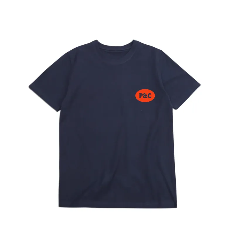 Private & Co. "Lucky Cat" Tee - Navy sold by Private & Co.