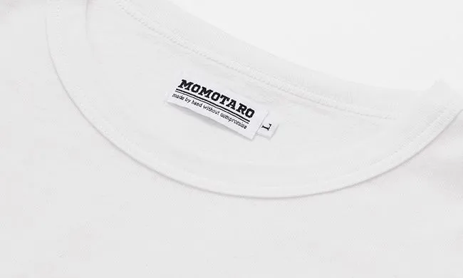 Momotaro Oversized L/S T-Shirt - White sold by Private & Co. product image thumbnail 2