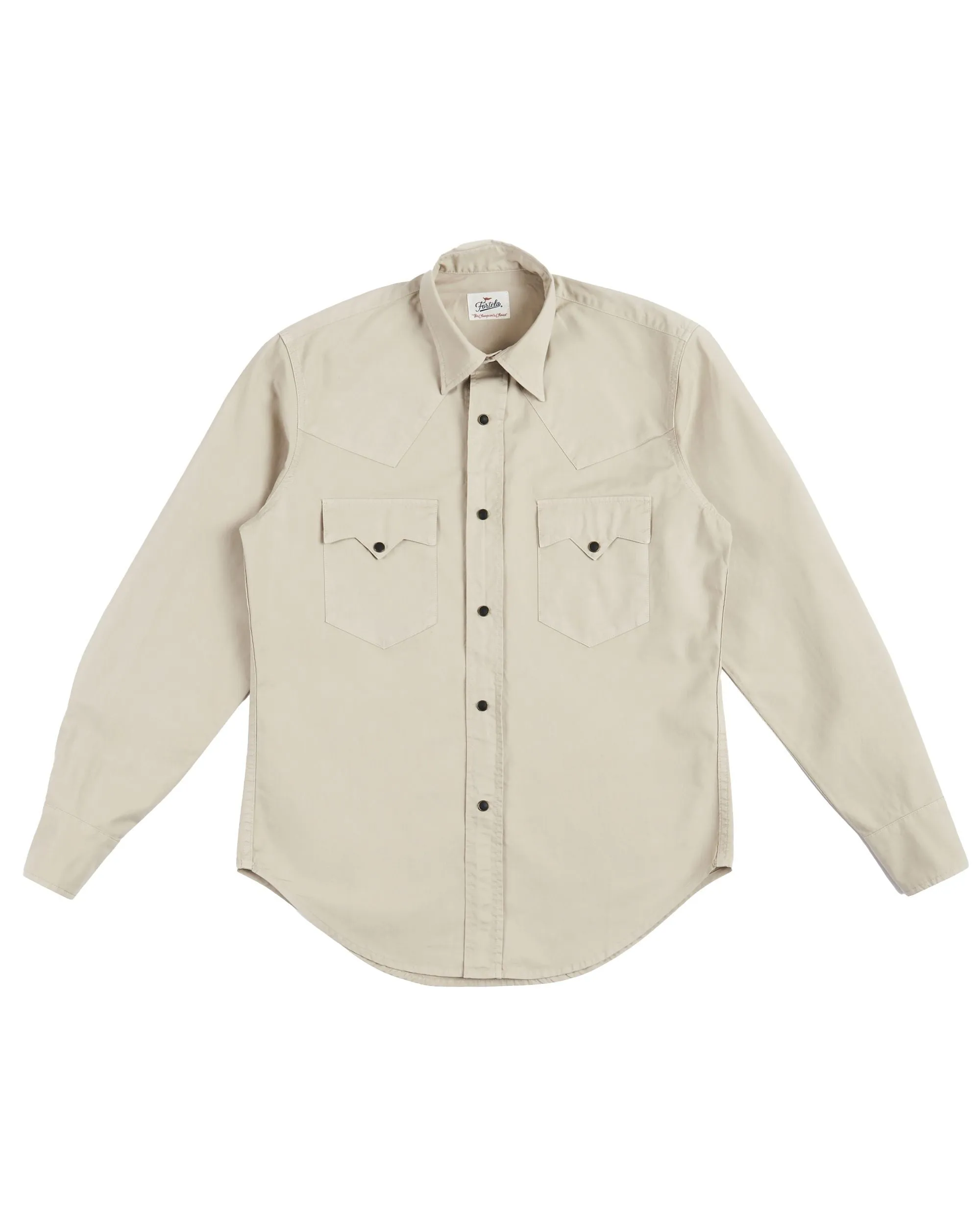 Fortela Kayace Shirt - Khaki sold by Private & Co.