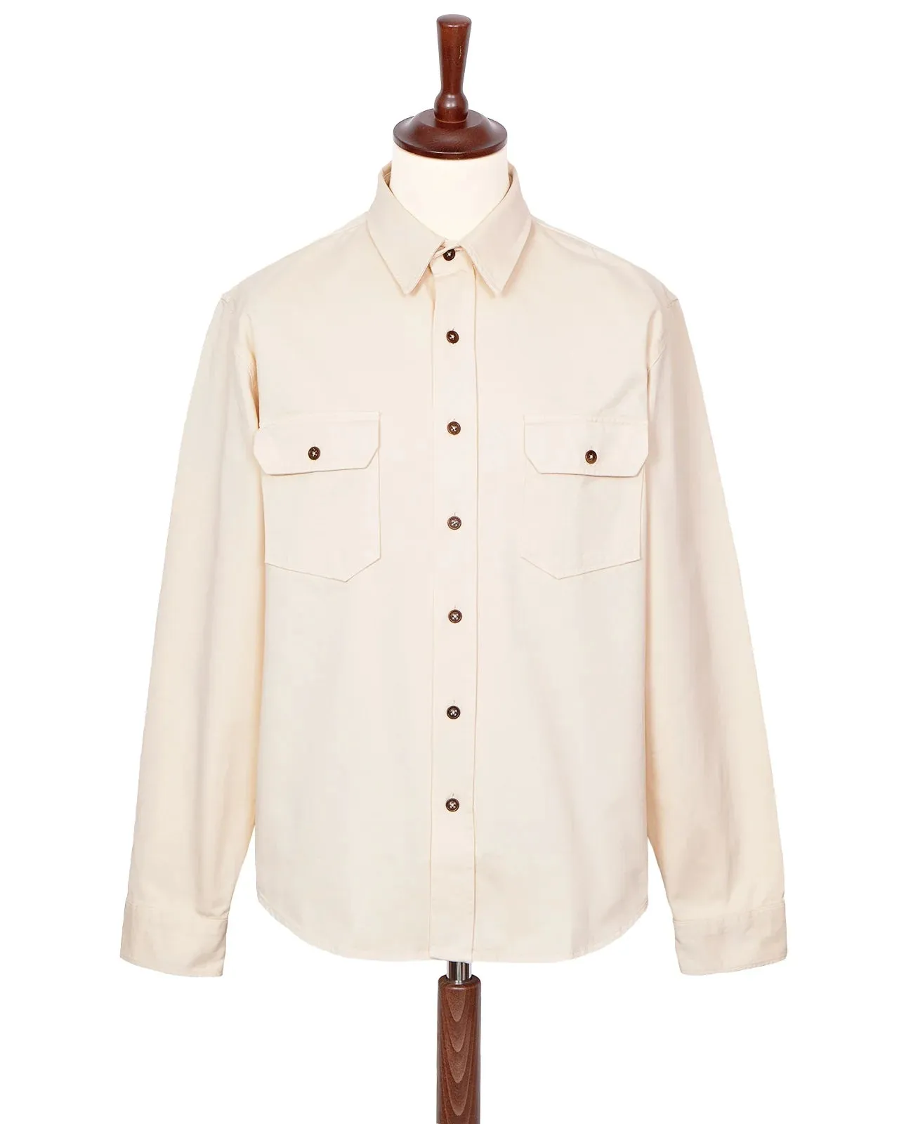 Indigofera Alamo Shirt - Sand sold by Private & Co.