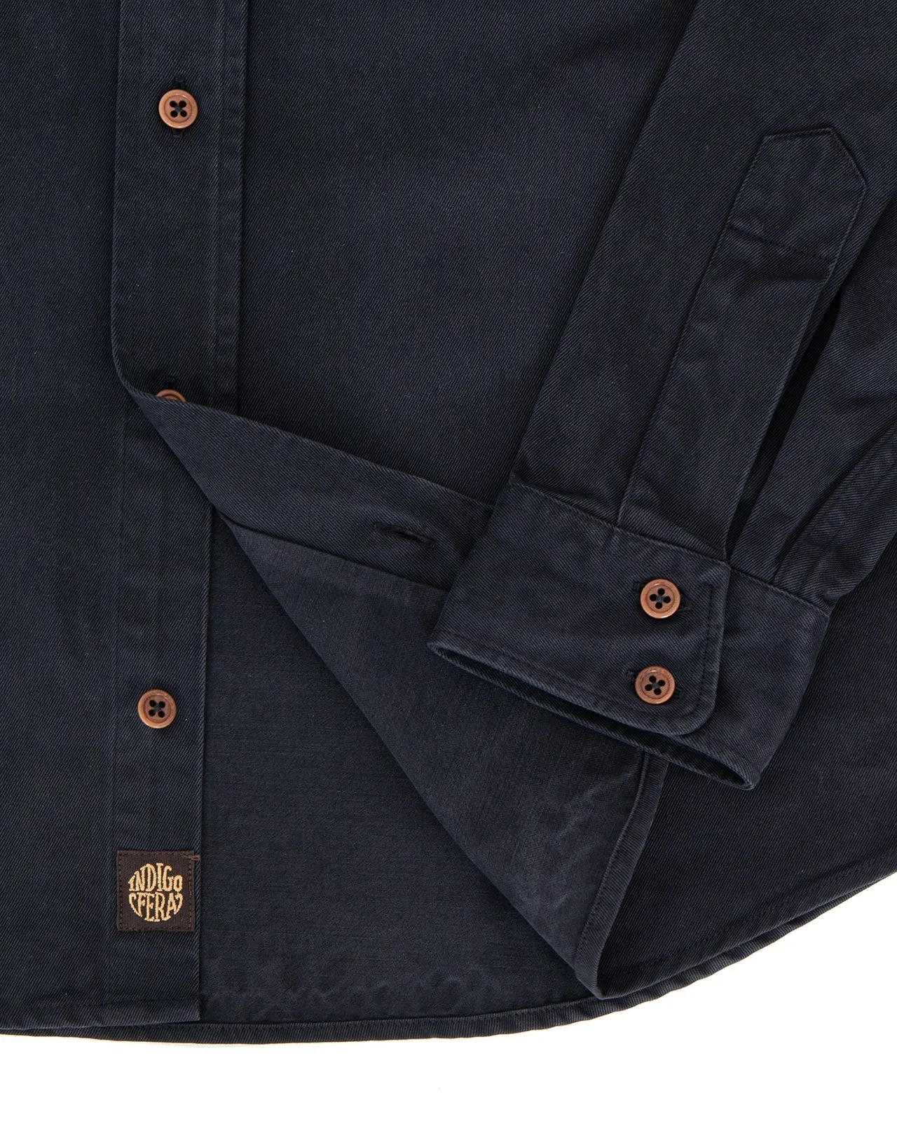 Indigofera Alamo Shirt - Marshall Black sold by Private & Co. product image thumbnail 4