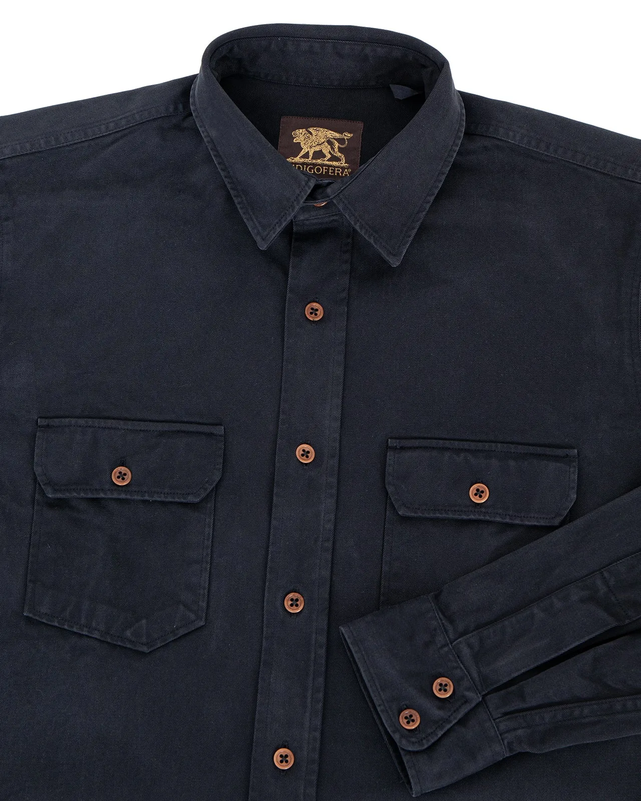 Indigofera Alamo Shirt - Marshall Black sold by Private & Co. product image thumbnail 3