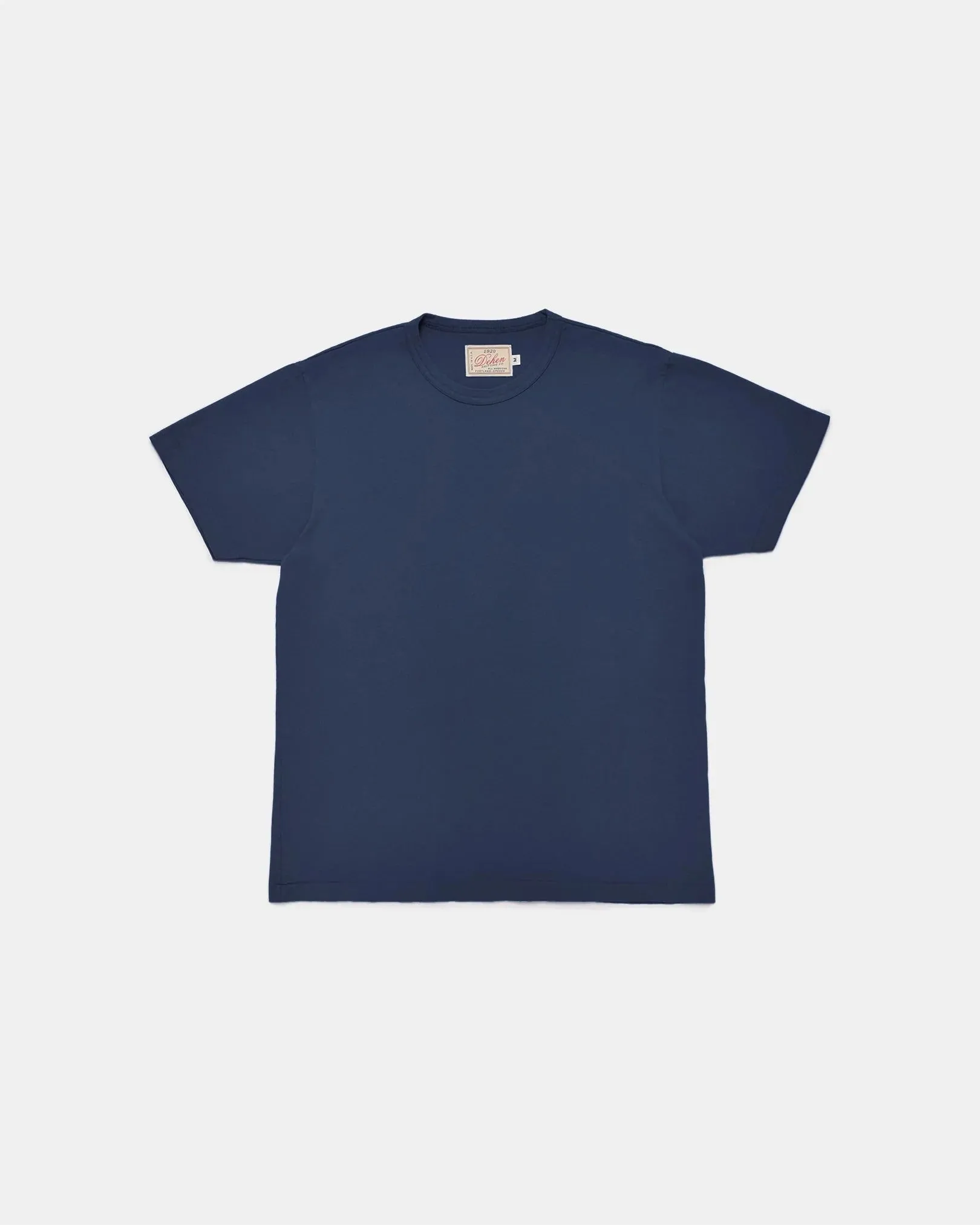 Dehen 1920 - Heavy Duty Tee Navy sold by Private & Co.