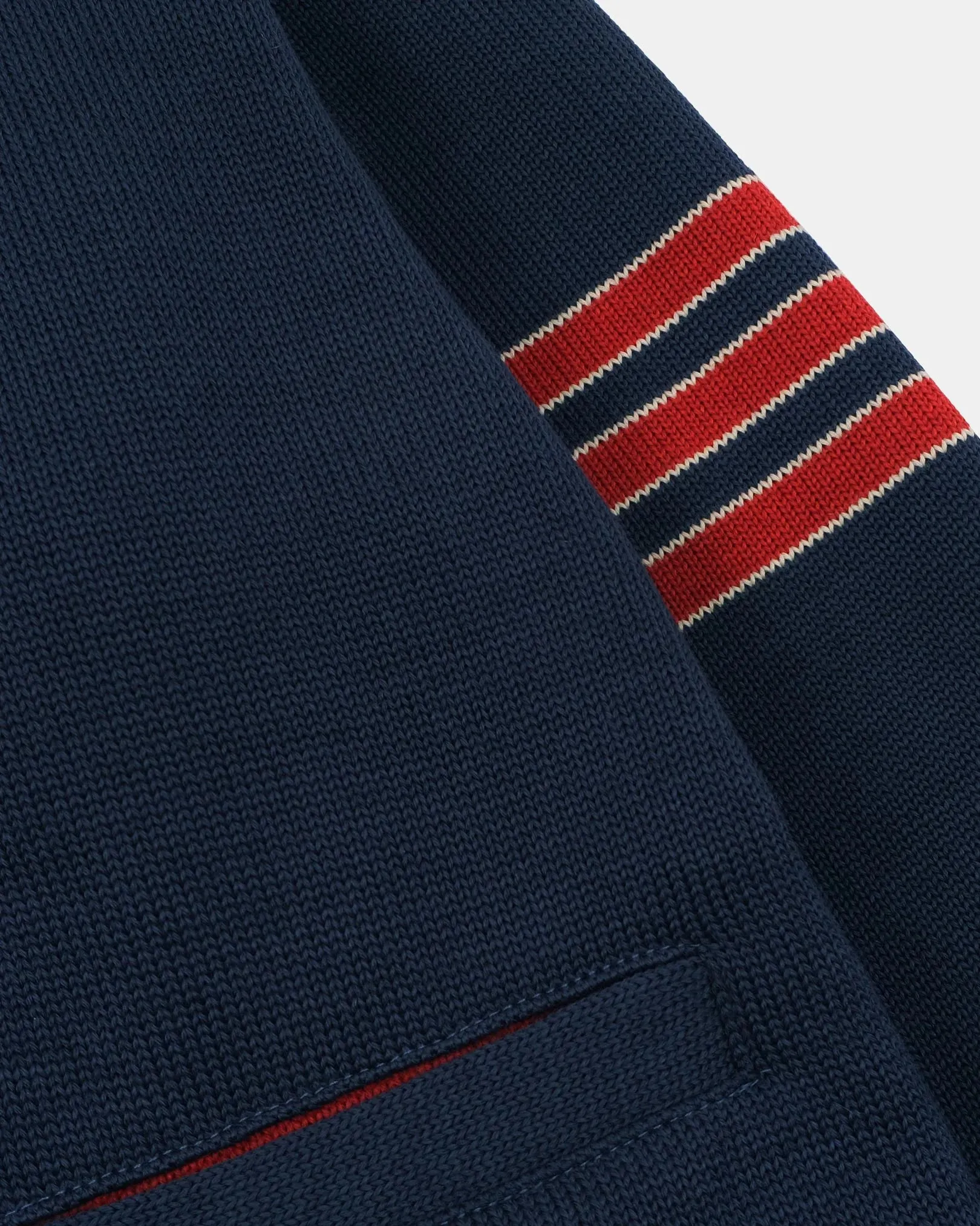 Dehen 1920 - Slouchy Varsity Cardigan Centennial Blue sold by Private & Co. product image thumbnail 4