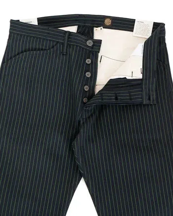 Indigofera - Swearengen Pants Viridescent Stripe sold by Private & Co. product image thumbnail 3