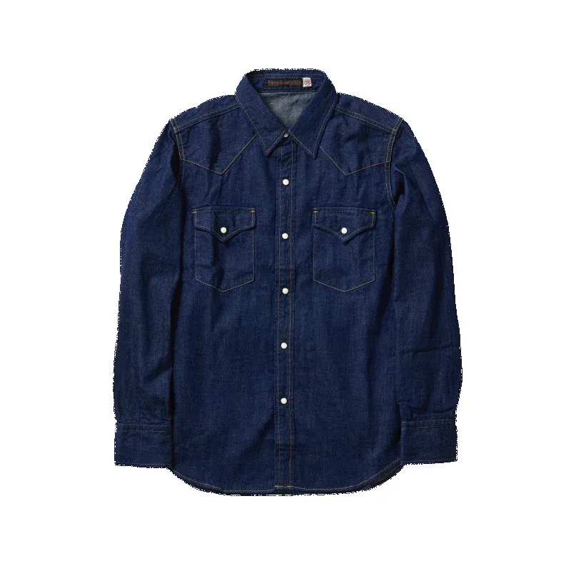 FULLCOUNT - Denim Western Shirt Indigo [4894] sold by Private & Co.