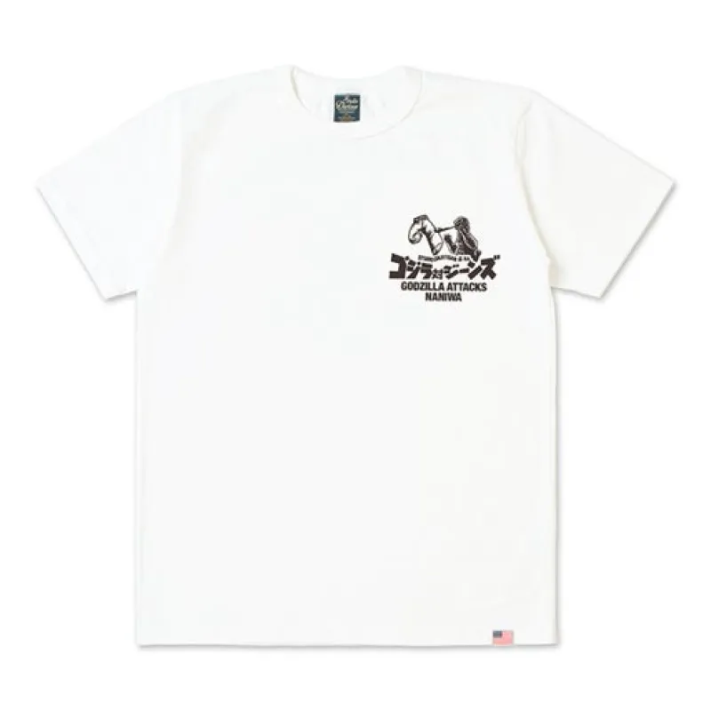 Studio D'Artisan - Godzilla Collaboration T-shirt White [GZ-016] sold by Private & Co.