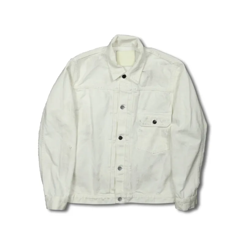 Full Count - Dirty White Denim Jacket [2107WH] ON PREORDER* sold by Private & Co.