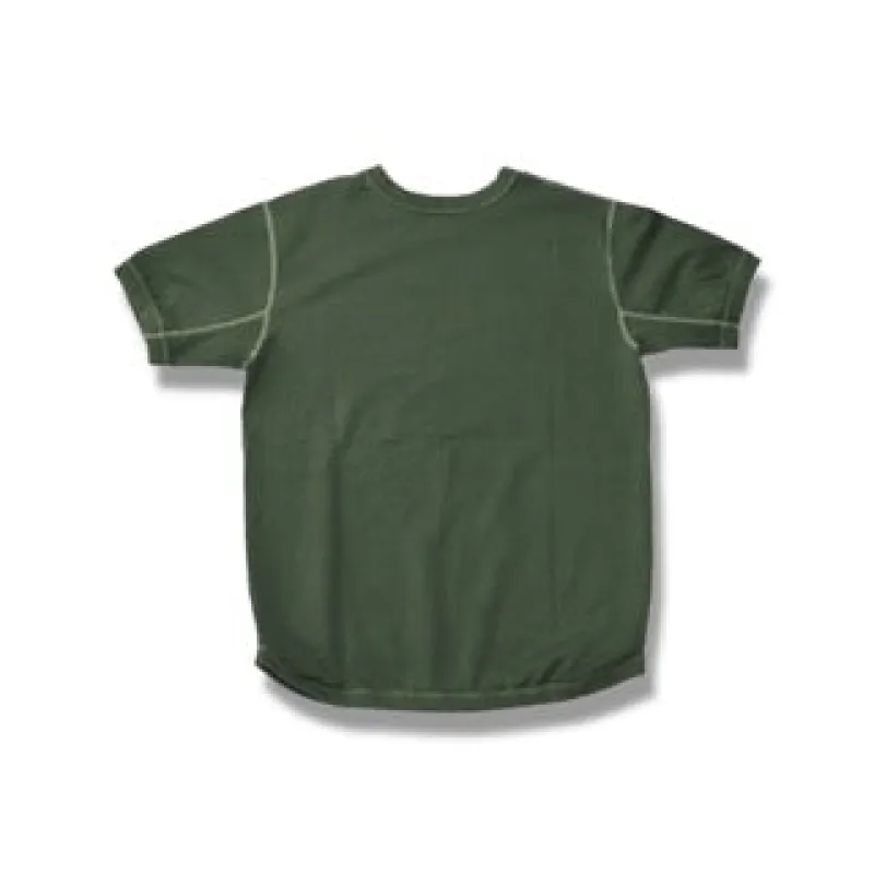 Full Count Flat Seam T-Shirt [5222-25) - Green sold by Private & Co.