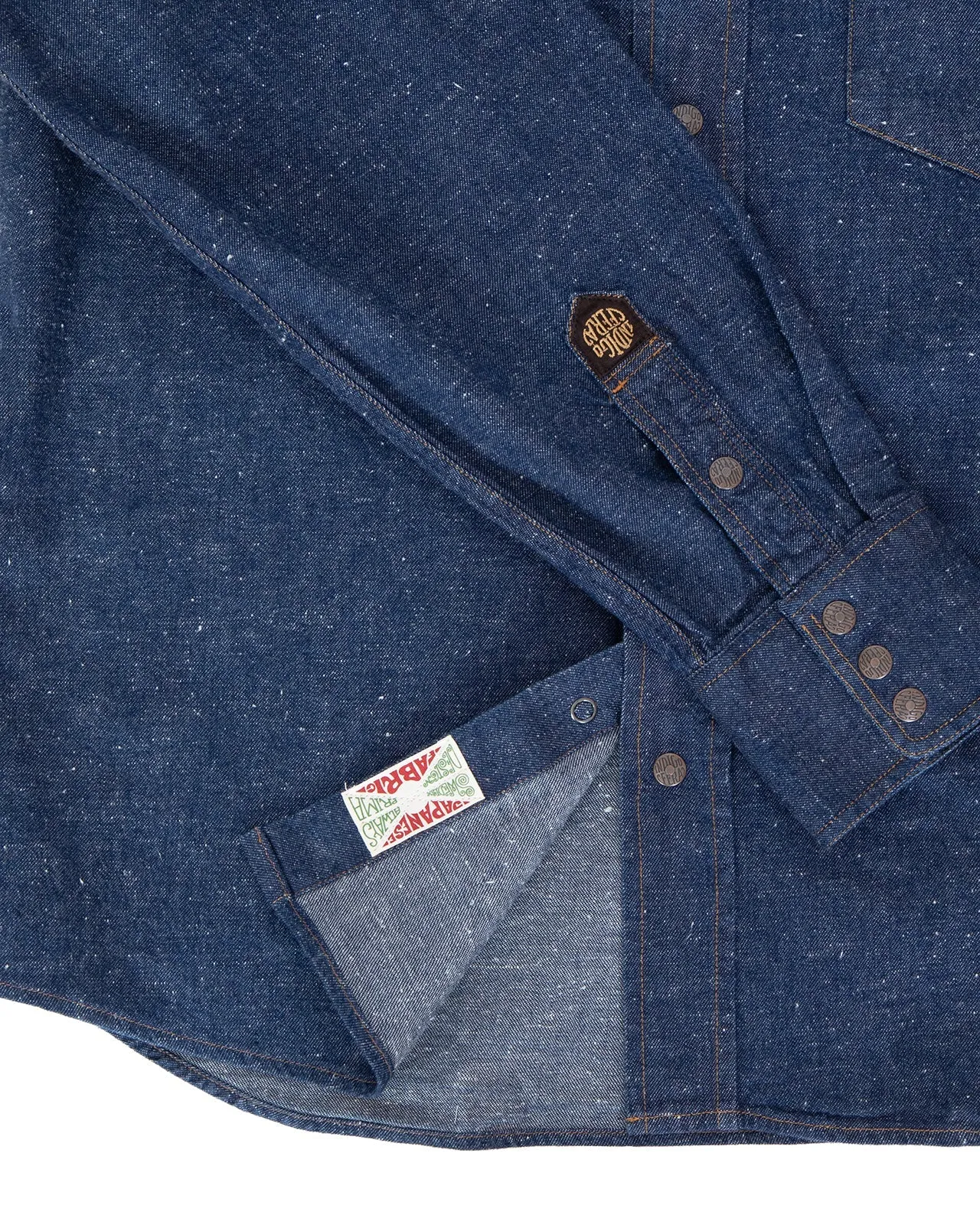 Indigofera Ryman Denim Shirt - Neppy Denim sold by Private & Co. product image thumbnail 4