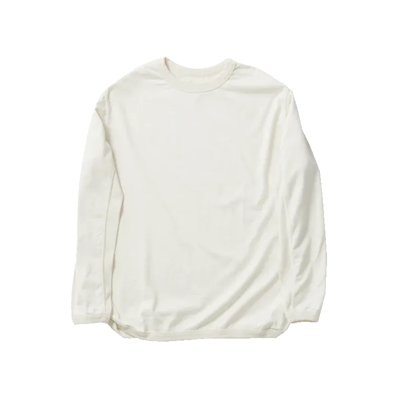 FULLCOUNT - Flat Seam Long Sleeve Shirt White [5222L-20A] sold by Private & Co.