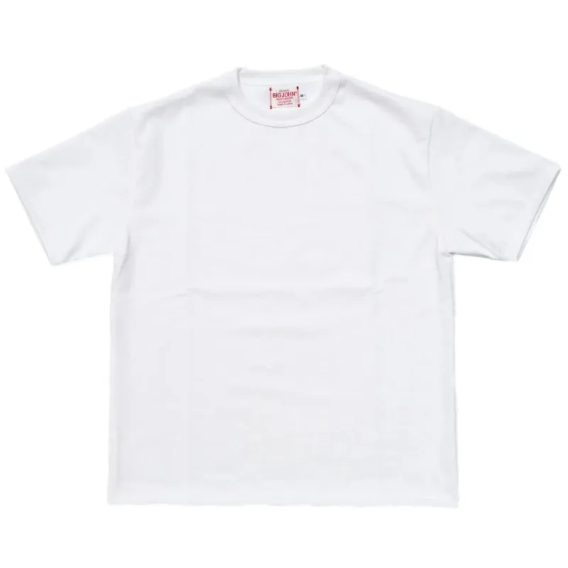 Big John - Magnum Weighted Tee - White [MHTS01M-69R] sold by Private & Co.