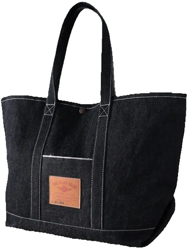 The Flat Head - 18oz Denim Tote [FN-BT005] sold by Private & Co.