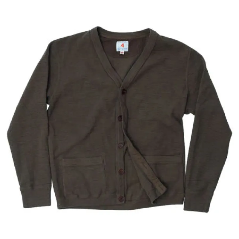 UES Single Rib Cardigan - Olive [772301] sold by Private & Co.