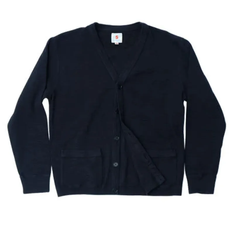 UES Single Rib Cardigan - Black [772301] sold by Private & Co.