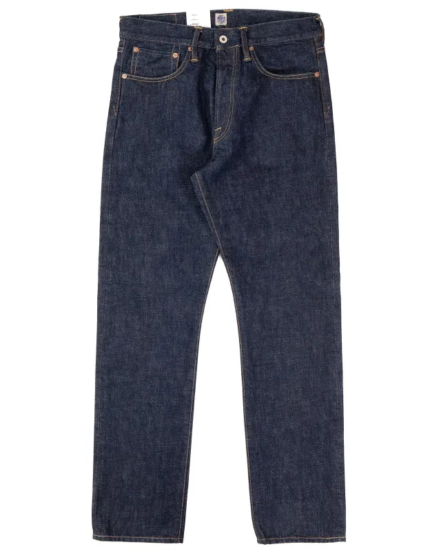 Indigofera Buck Tapered Jeans - Shiroyama Rinse sold by Private & Co.