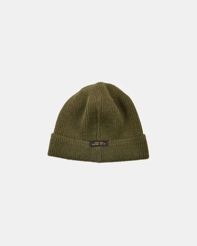 Dehen Wool Knit Watch Cap - Loden [WKC001] ON PREORDER* sold by Private & Co.
