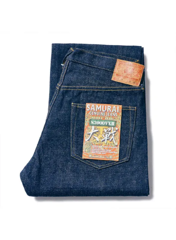 Samurai - 17oz Relaxed Straight Leg [S3000VXII] sold by Private & Co.