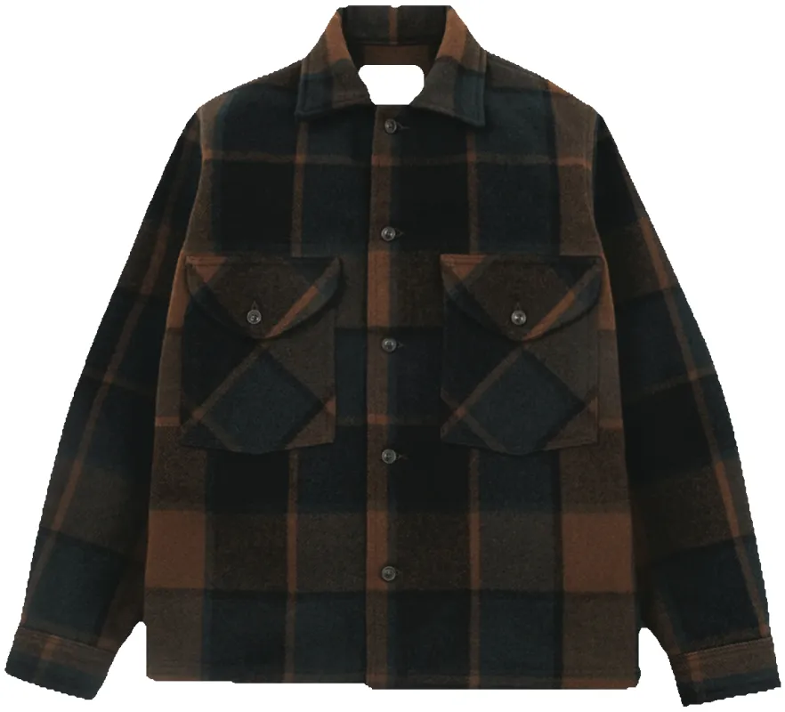 Dehen Skyline Overshirt - Canyon Plaid Wool [OS003] ON PREORDER* sold by Private & Co.