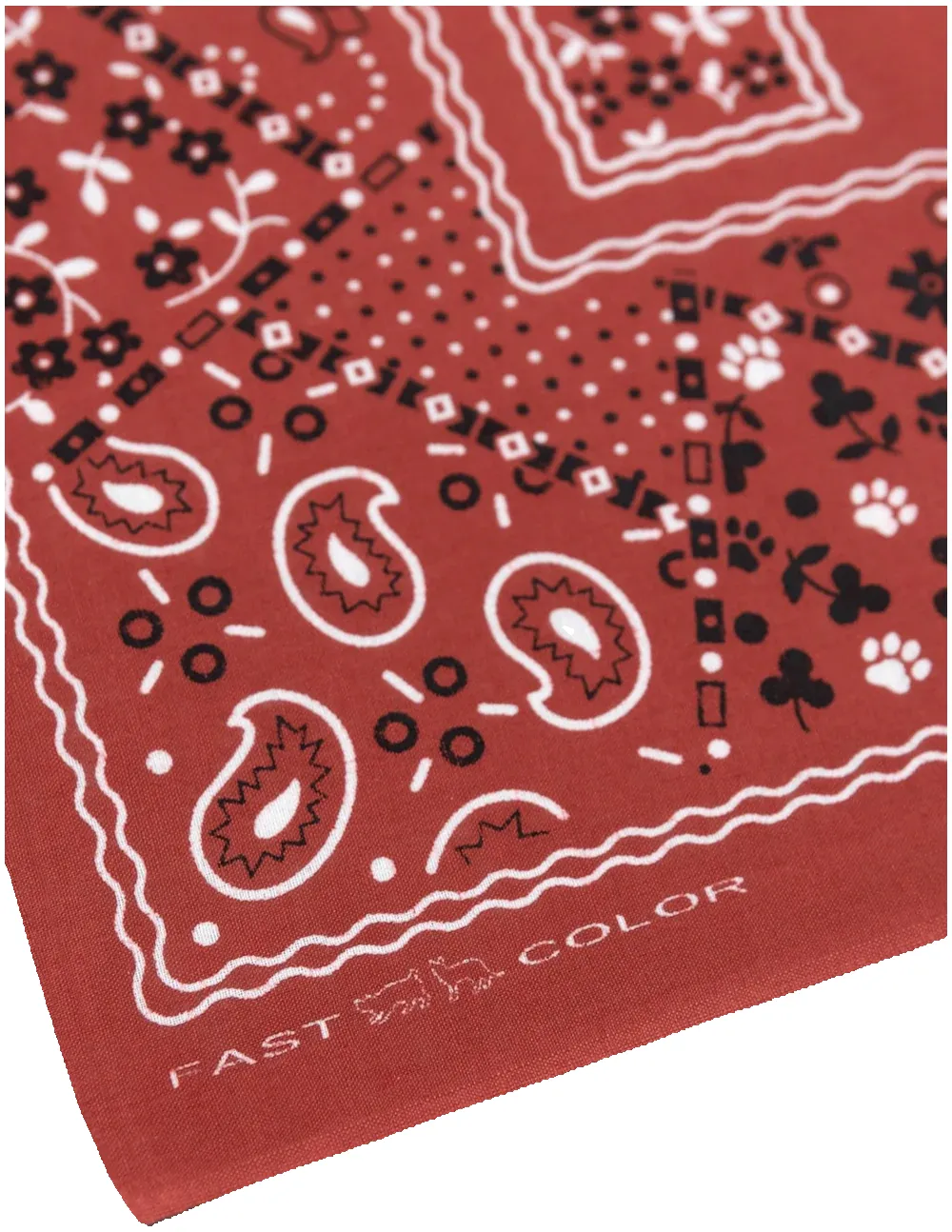TCB Two Cats Bandana - Red sold by Private & Co. product image thumbnail 4