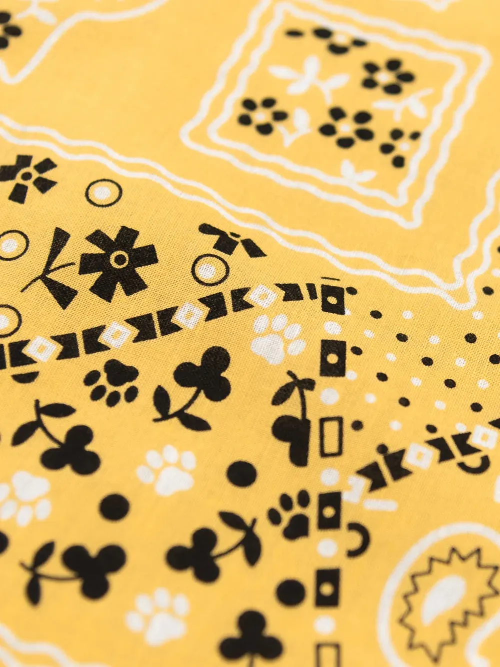 TCB Two Cats Bandana - Yellow sold by Private & Co. product image thumbnail 2