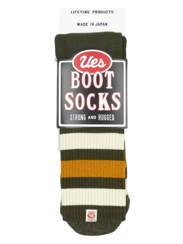 UES - Boot Socks Olive [BSX-1] sold by Private & Co.