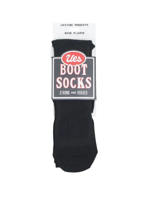 UES - Boot Socks Black [BSX-1] sold by Private & Co.