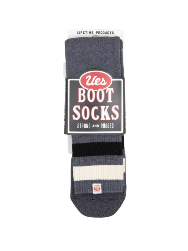 UES - Boot Socks Grey [BSX-1] sold by Private & Co.