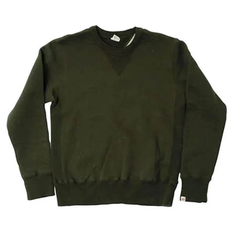 UES - Puca Purcara Loopwheeled Sweatshirt Olive [70RW-DU] sold by Private & Co.
