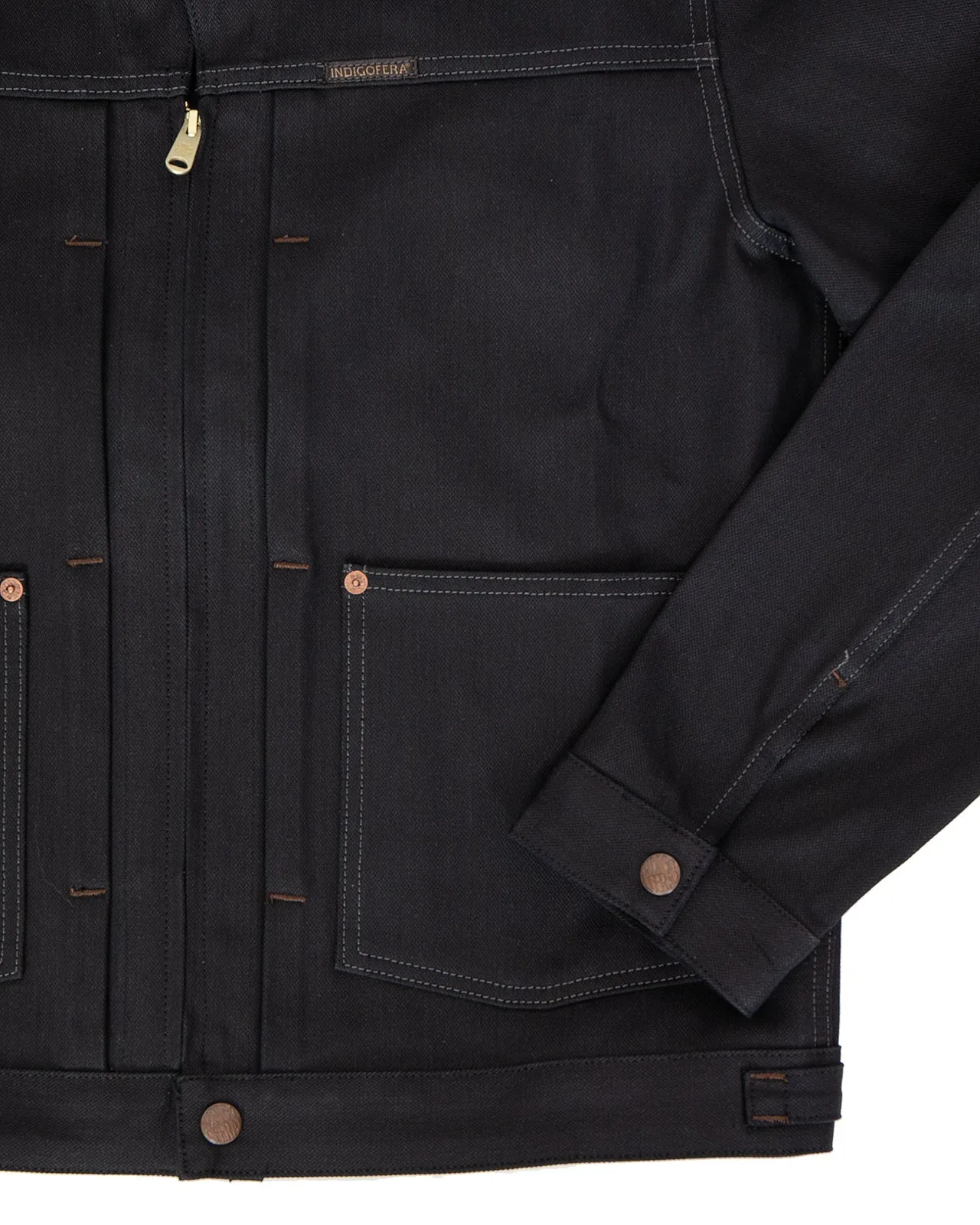 Indigofera - Wibaux Jacket Black sold by Private & Co. product image thumbnail 4
