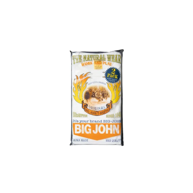 Big John - Loopwheel 2-Pack Crewneck Tee [M2PCT] ON PREORDER* sold by Private & Co.