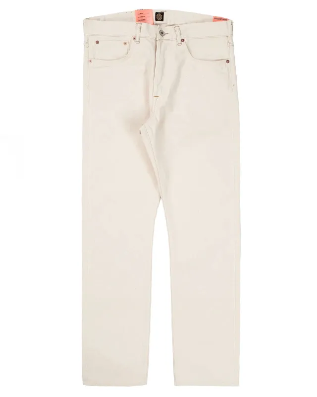 Indigofera - Buck Tapered Jeans Ecru sold by Private & Co.