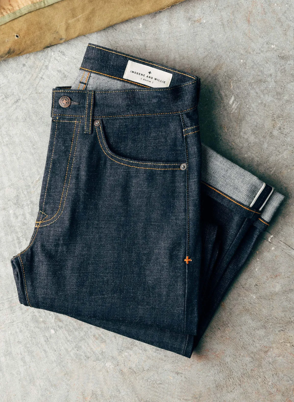 Imogene + Willie - Willie Indigo Rigid JP Selvedge Jeans sold by Private & Co.