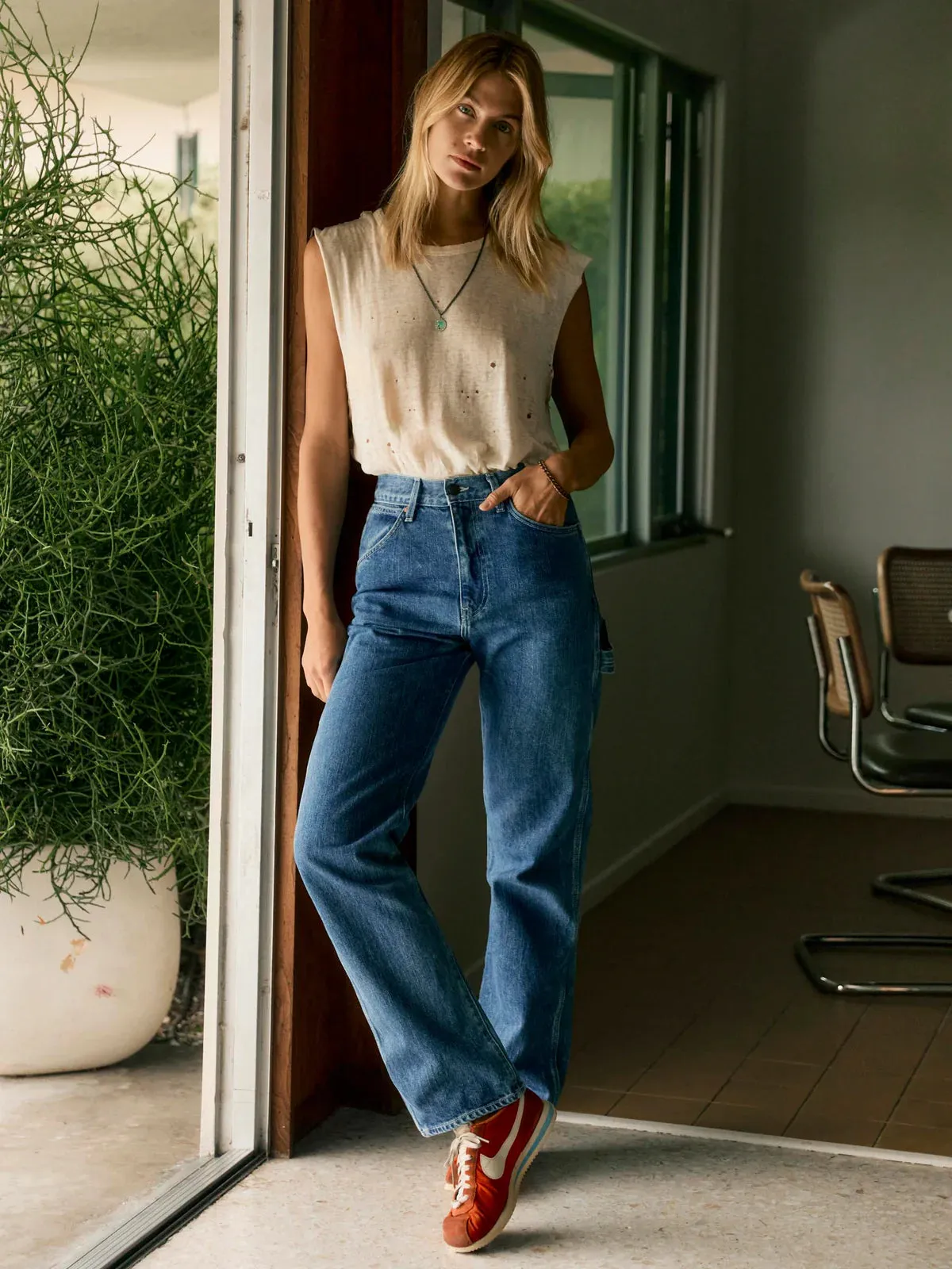 Imogene + Willie - Women's Augusta Natural Indigo Selvedge Jeans sold by Private & Co.