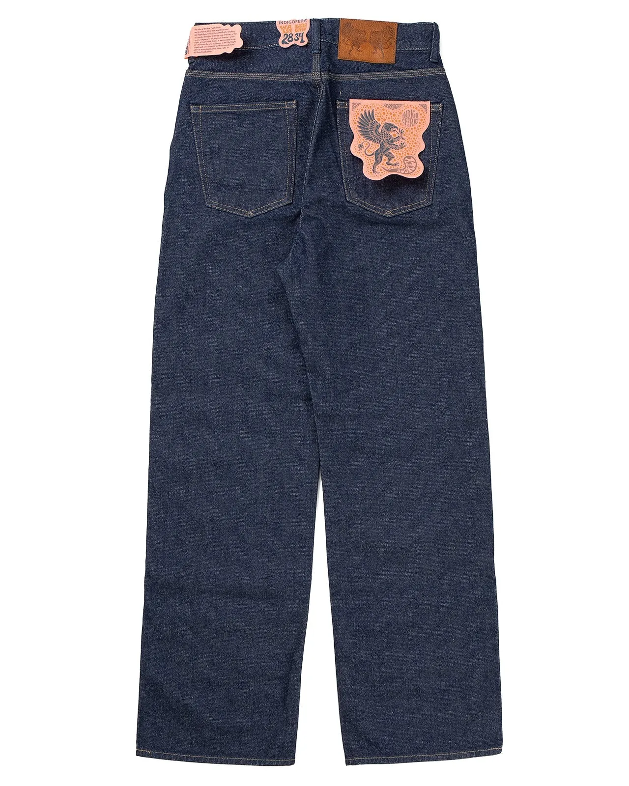 Indigofera - Women's Audrey 14oz Double Knee Washed Jeans sold by Private & Co. product image thumbnail 3