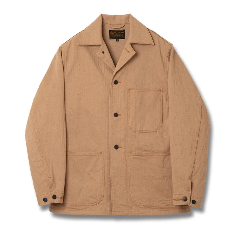 Studio D'Artisan - FOX Cotton Chore Coat [4638] made by Studio D'Artisan