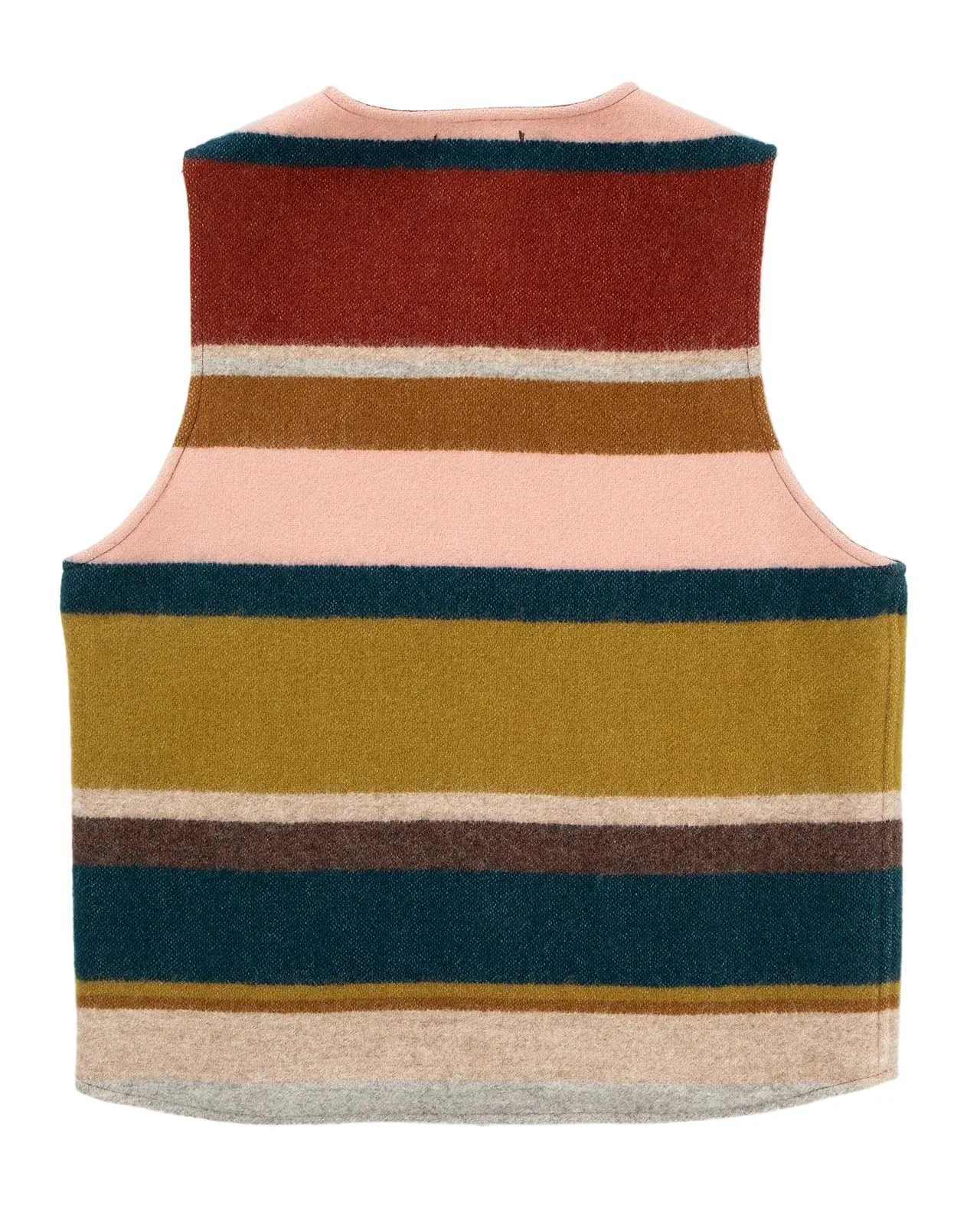Indigofera - Catskill Striped Wool Blanket Vest sold by Private & Co. product image thumbnail 2
