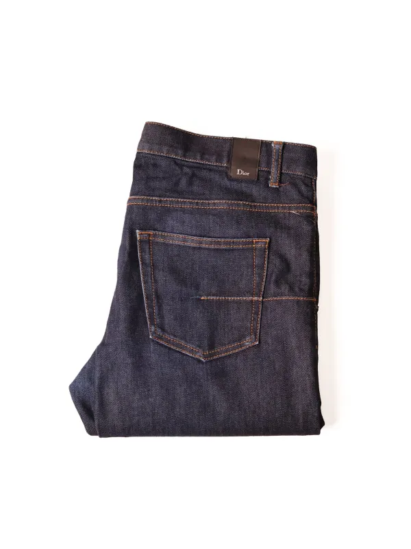 Christian Dior - Indigo Tapered Jeans made by Private & Co.