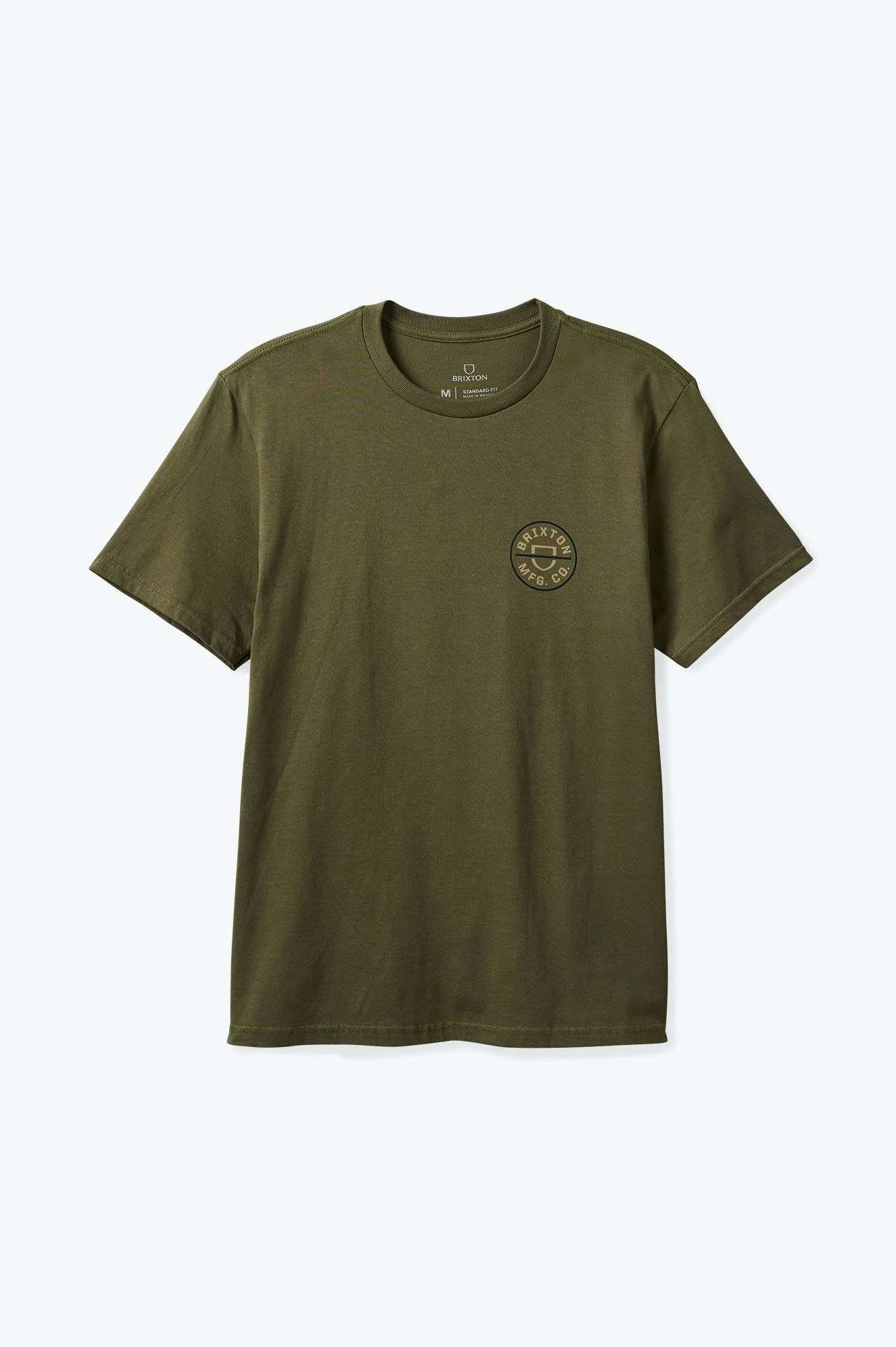 Brixton Men's Crest II S/S - Ivy Green/Sand/Navy sold by Railcar product image thumbnail 2