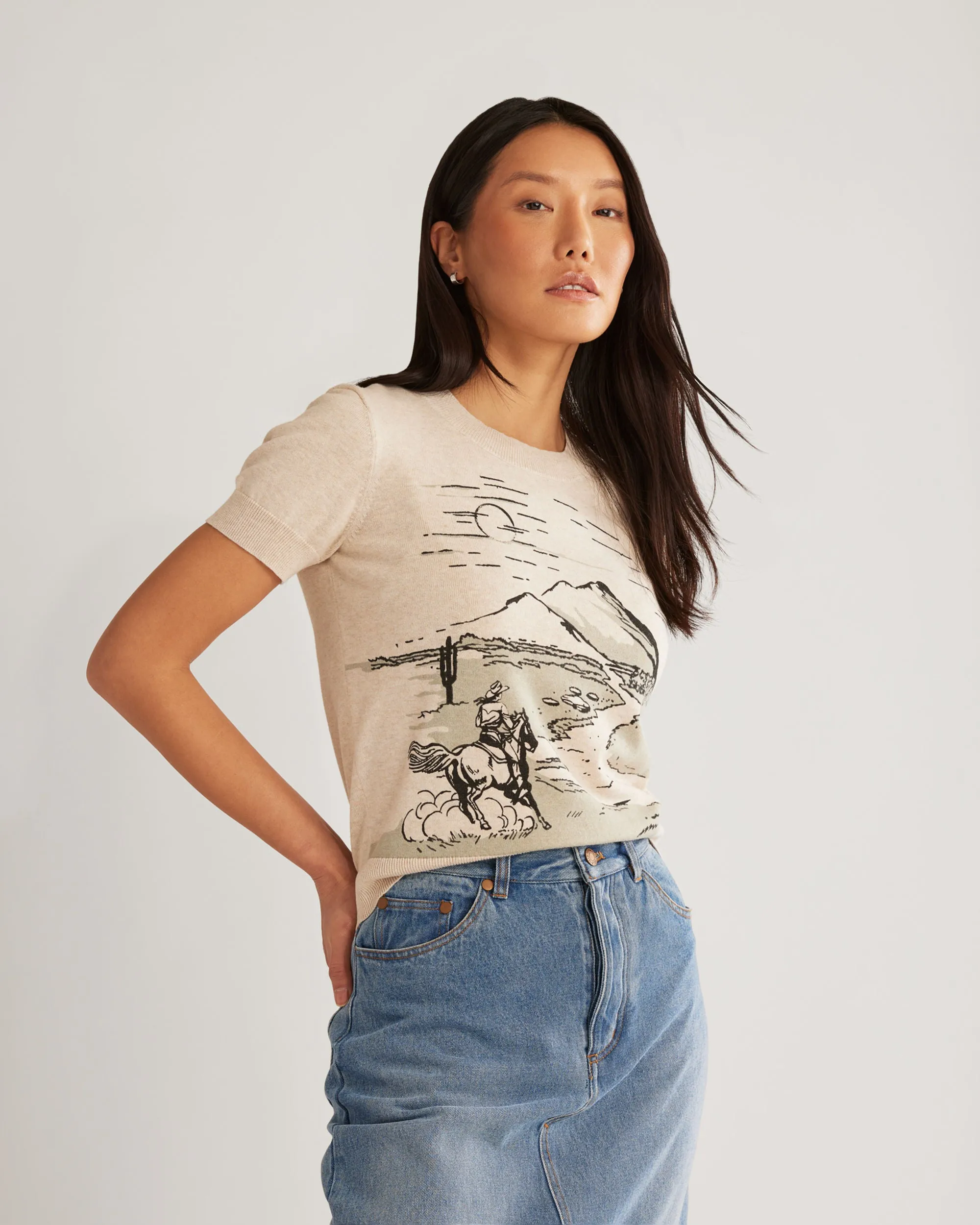 Pendleton Women's Desert Sun Cotton Sweater sold by Railcar