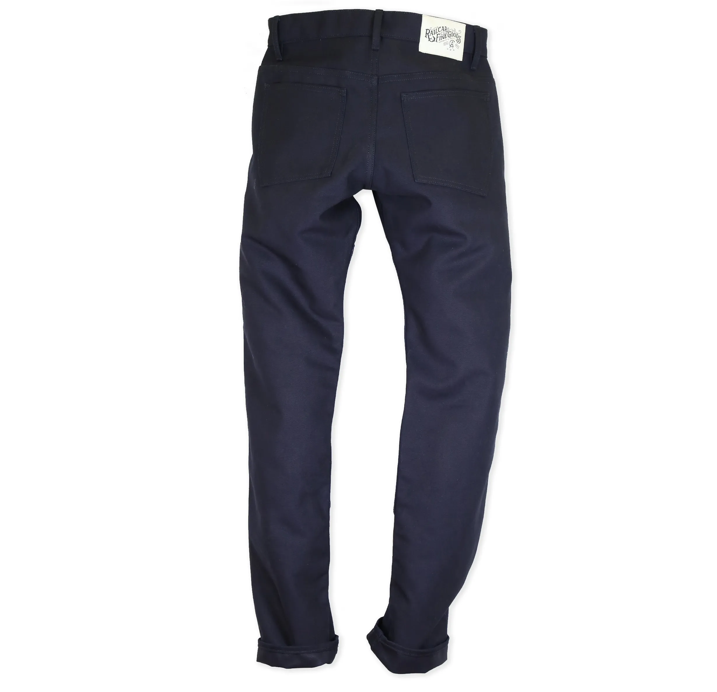 Flight Trouser Dark Navy sold by Railcar