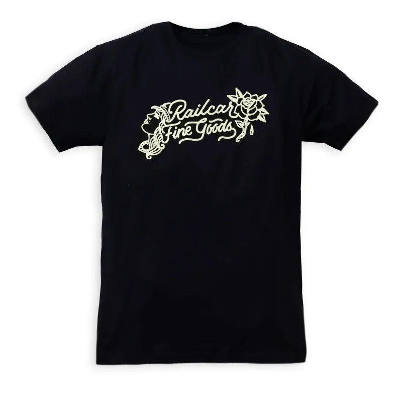 RFG X CMP Collab Logo Girl Tee sold by Railcar