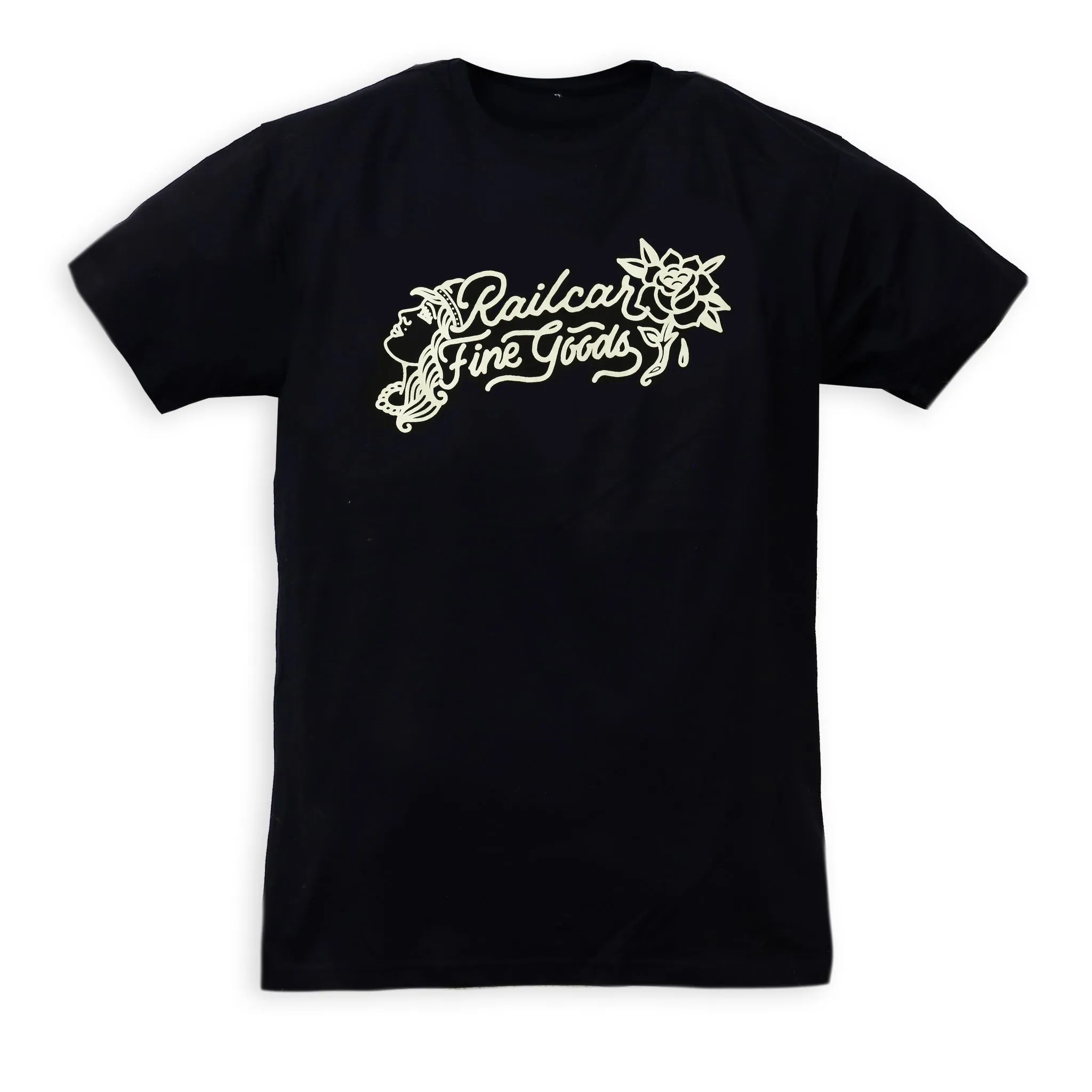 RFG X CMP Collab Logo Girl Tee sold by Railcar