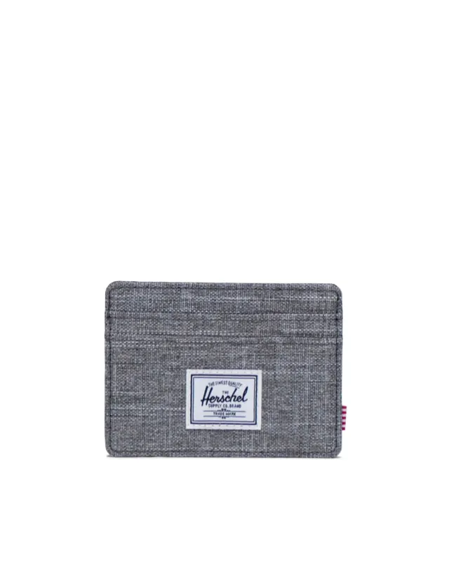 Charlie Cardholder Wallet - Raven Crosshatch sold by Railcar