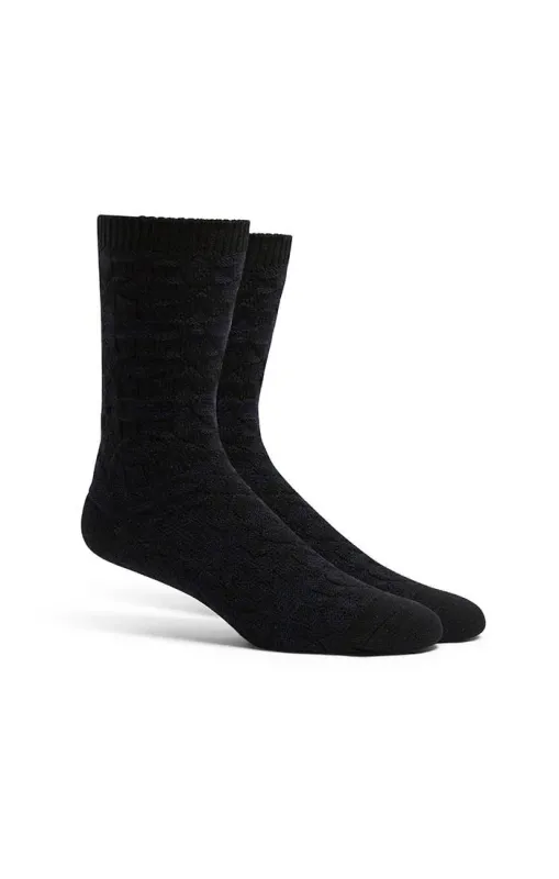 Richer Poorer Men's Blanket Sock - Blue Nights sold by Railcar