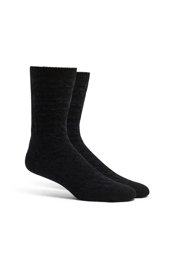 Richer Poorer Men's Blanket Sock - Blue Nights sold by Railcar