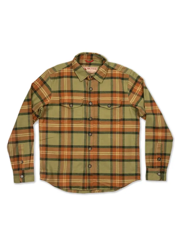 Men's Quidel Shirt - Green (103638) sold by Railcar